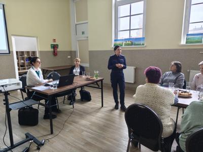 Spotkanie z Policją i ZUS w Klubie Seniora – o bezpieczeństwie osób starszych