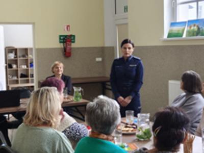 Spotkanie z Policją i ZUS w Klubie Seniora – o bezpieczeństwie osób starszych