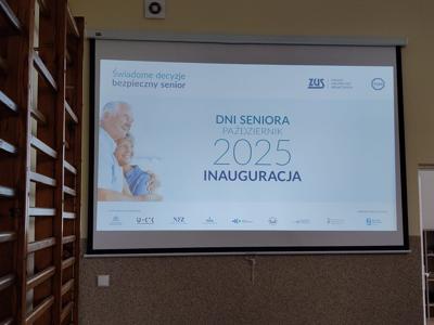 Spotkanie z Policją i ZUS w Klubie Seniora – o bezpieczeństwie osób starszych