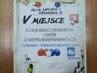 Finał II Ligi Bocci w Węgorzewie pełen emocji i sportowej rywalizacji