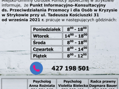 Plakat informacyjny