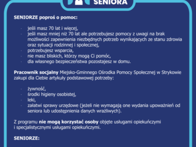 Plakat Informacyjny Programu "Wspieraj Seniora" [png]