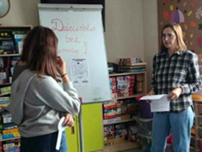 Zajęcia poświęcone tematyce przemocy