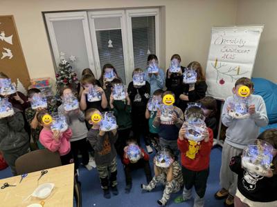 Świąteczne warsztaty integracyjne w świetlicy środowiskowej