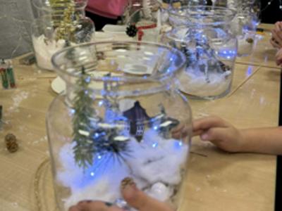 Świąteczne warsztaty integracyjne w świetlicy środowiskowej