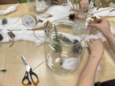 Świąteczne warsztaty integracyjne w świetlicy środowiskowej