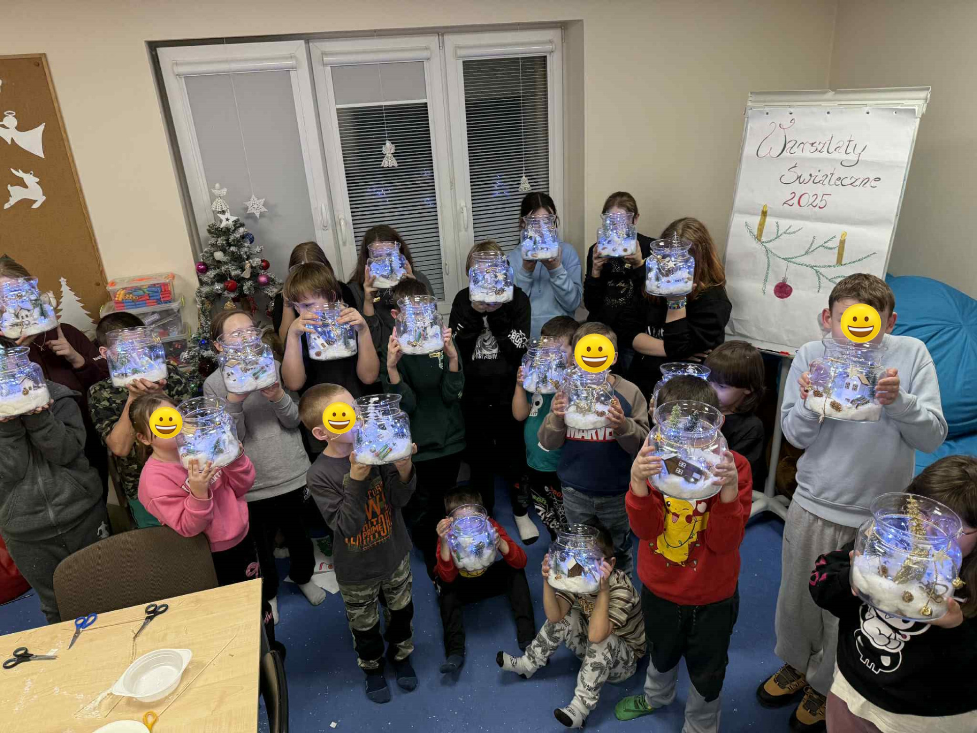 Świąteczne warsztaty integracyjne w świetlicy środowiskowej