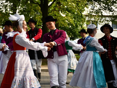 Dożynki Gminne 2022 - Zespół Folklorystyczny "Wielkopolanie"