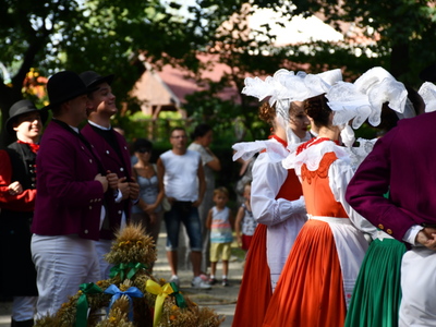 Dożynki Gminne 2022 - Zespół Folklorystyczny "Wielkopolanie"