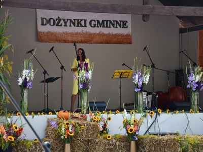 Dożynki Gminne 2022 - powitanie