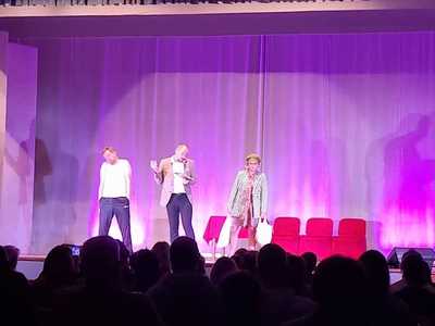 Kabaret Czesuaf na dusznickiej scenie