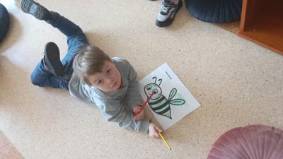 Przedszkolaki z Dusznik z wizytą w bibliotece