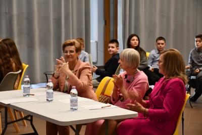 Tydzień Bibliotek - konkurs recytatorski poezji Aleksandra Fredry (jury)