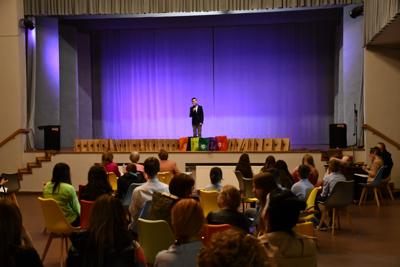 Tydzień Bibliotek - konkurs recytatorski poezji Aleksandra Fredry