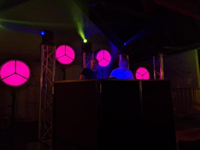 Powitanie lata w Dusznikach - scena i DJ