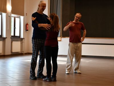 Uczestnicy warsztatów tanecznych - Tangonalia