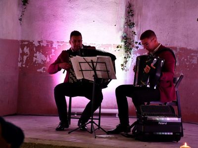 Duet akordeonowy BAYAN BROTHERS w Kościele Ewangelickim