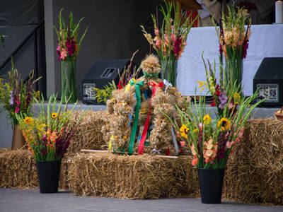 Dożynki Gminne 2021 - Wieniec dożynkowy