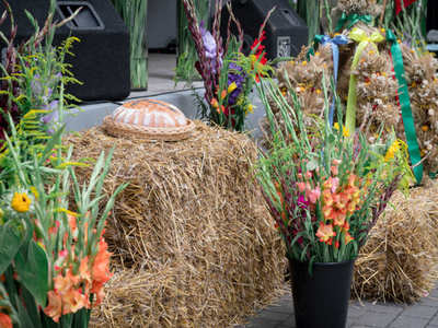 Dożynki Gminne 2021 - chleb dożynkowy