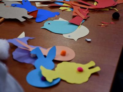 Prace uczestników Rodzinnych Warsztatów Wielkanocnych