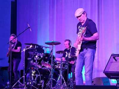 Zespół Blue Wave band na dusznickiej scenie