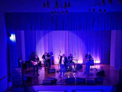 Zespół Blue Wave band na dusznickiej scenie