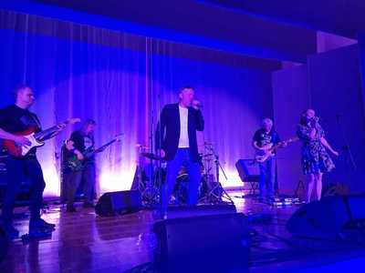 Zespół Blue Wave band na dusznickiej scenie