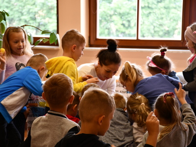 Przedszkolaki z wizytą w bibliotece