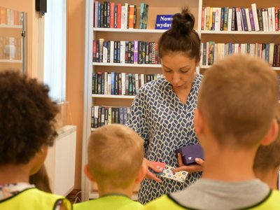 Przedszkolaki z wizytą w bibliotece
