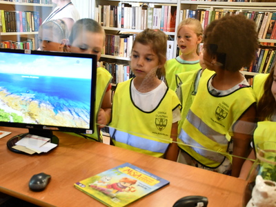 Przedszkolaki z wizytą w bibliotece