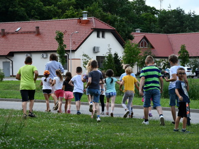 Wakacje z BPiCAK w Dusznikach - warsztaty z mimem