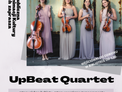 13 czerwca - koncert UpBeat Quartet
