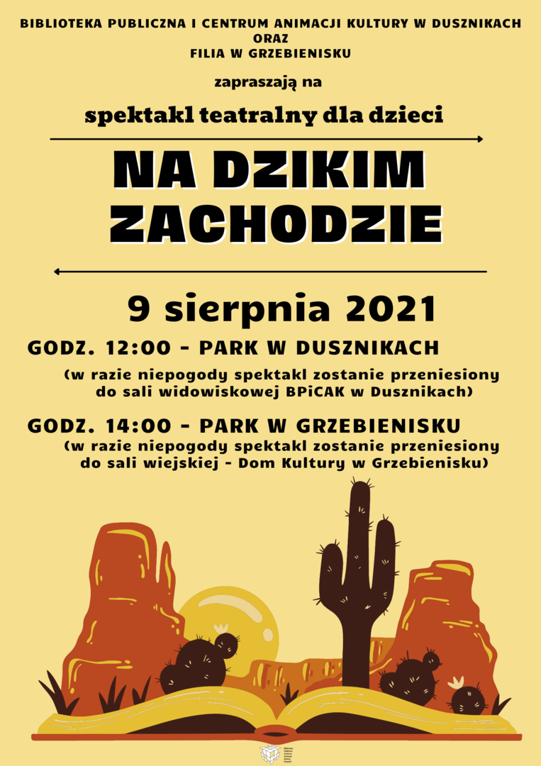 Spektakl teatralny dla dzieci - na dzikim zachodzie 