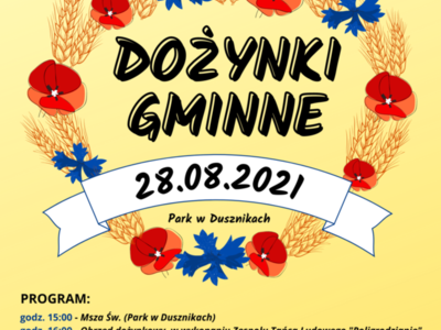 28 sierpnia - Dożynki Gminne
