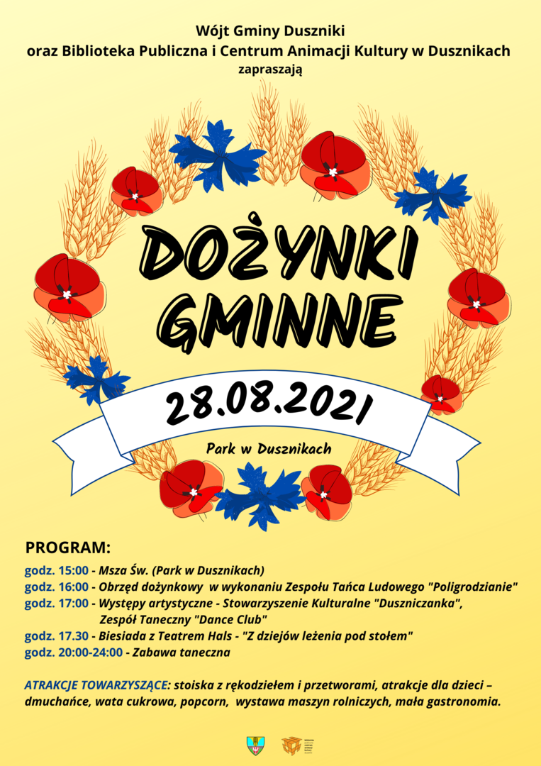 28 sierpnia - Dożynki Gminne