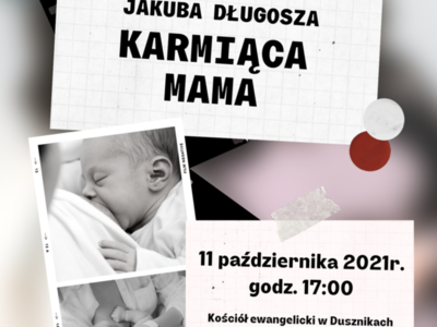 11 października - wystawa fotograficzna Jakuba Długosza "Karmiąca mama"