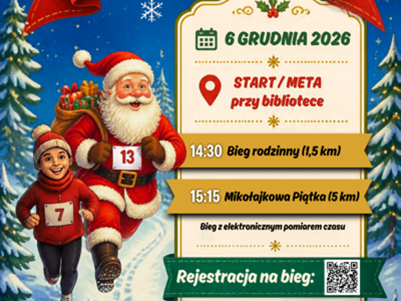 Bieg mikołajkowy - Duszniki