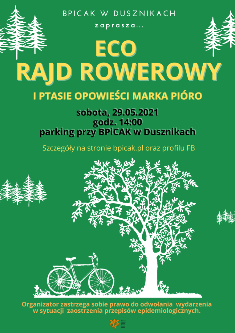 EKO Rajd Rowerowy i ptasie opowieści Maraka Pióro 