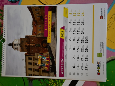 kalendarz- planowane rozpoczęcie zajęć