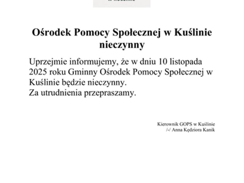 Ogłoszenie