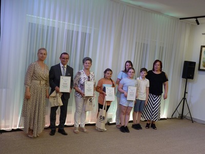 Uhonorowanie najbardziej aktywnych rodzin czytelniczych.