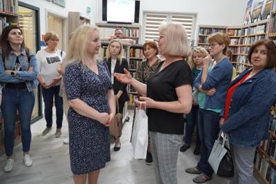 Podziękowanie za spotkanie w imieniu gości przekazuje pani Elżbieta Patyk z Powiatowej Biblioteki Publicznej w Krasnymstawie.