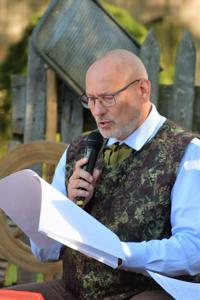 Jerzy Rak - członek Zarządu Stowarzyszenia Wspomagania Osób Niepełnosprawnych " Res Sacra Miser" w Gościeradowie