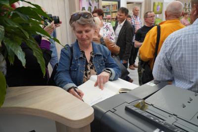 Wpisy osób do kroniki biblioteki