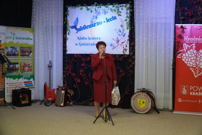Życzenia składa Anna Łuba - kierownik Ośrodka Pomocy Społecznej w Gościeradowie.
