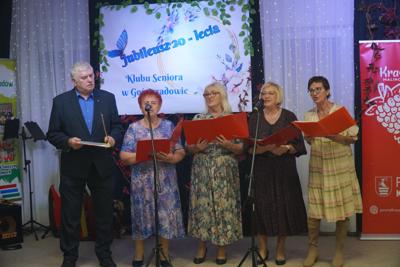 Występ Stowarzyszenia "Senior na czasie" z Kraśnika.
