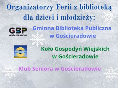 Informacja o organizatorach ferii.