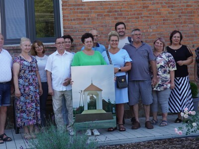 Wspólne zdjęcie z delegacją węgierską i rumuńską.