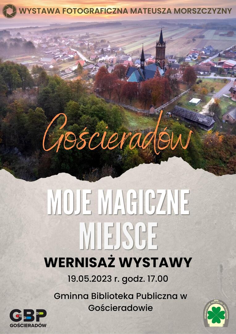 Plakat autorstwa Mateusza Morszczyzny