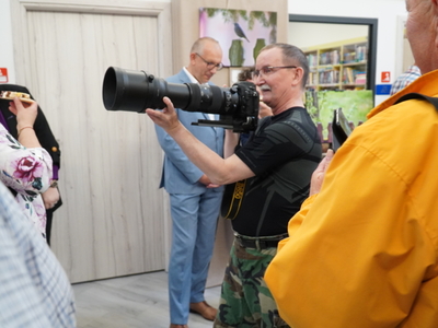 Wystawa fotograficzna  Mariusza Szczepanika - wójta gminy, prezesa Stowarzyszenia Przyjaciół Gościeradowa, regionalisty, fotografa i miłośnika przyrody.
